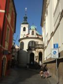 Blick von Karlova Appartements