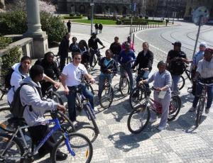 Prag mit dem Fahrrad