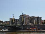Blick auf eines der berühmtesten Hotels in Prag in einer Era von Sozialismus gebaut - Intercontinental